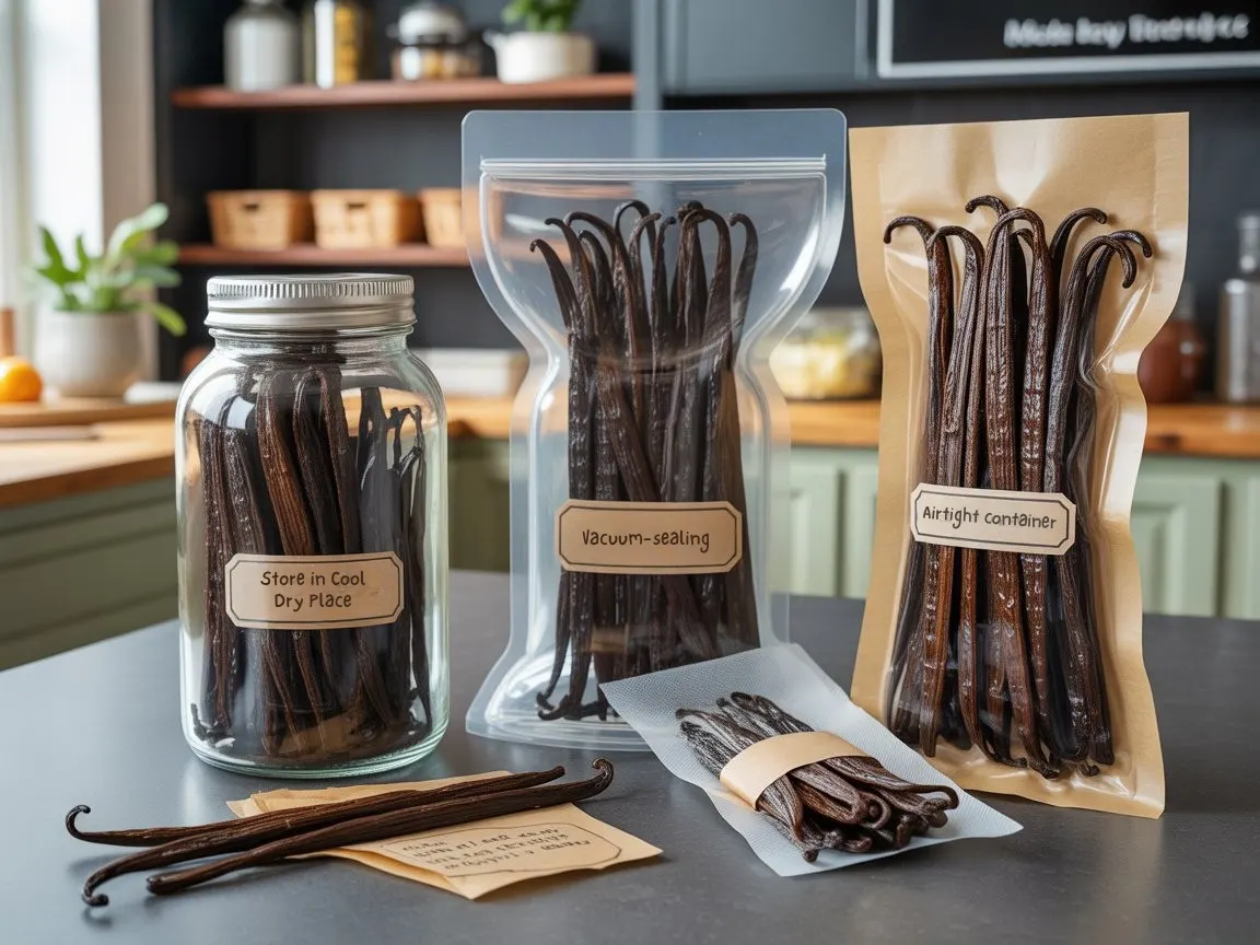 Ideal Ways To Store Vanilla Beans