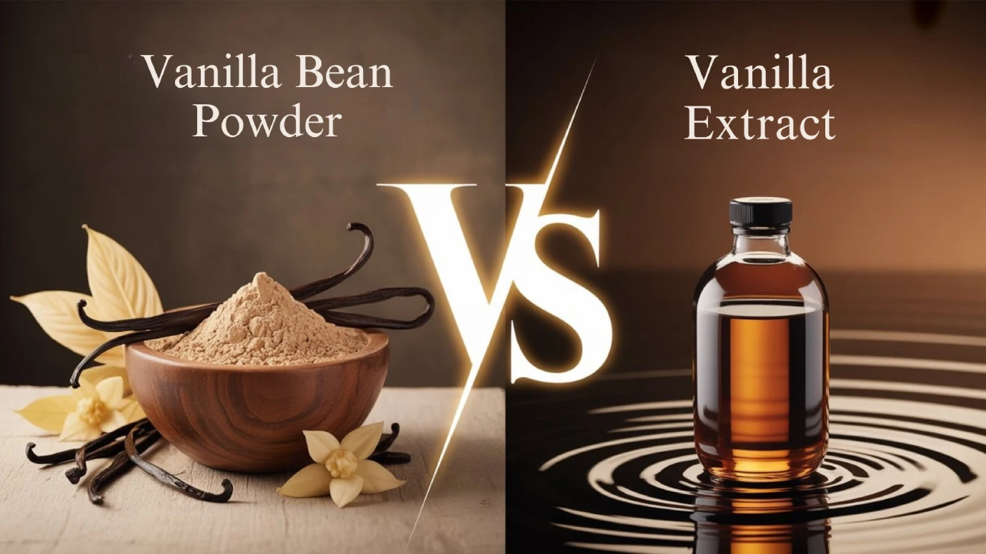 Vanilla Bean Powder or Vanilla Extract
